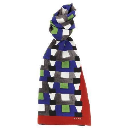 Medium silk scarf