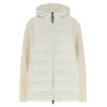 'Shiny Zipper Pull' down jacket