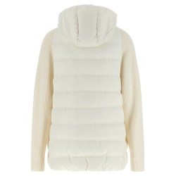 'Shiny Zipper Pull' down jacket