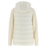 'Shiny Zipper Pull' down jacket