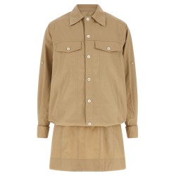 Layered construction dress