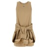 Layered construction dress