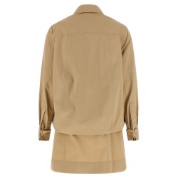 Layered construction dress