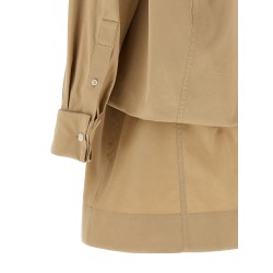 Layered construction dress