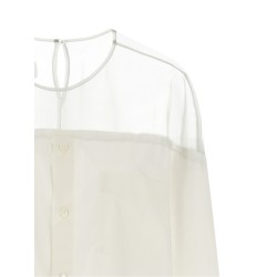 Tulle insert shirt