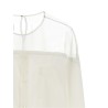 Tulle insert shirt