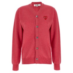 'Double Red Emblem' cardigan
