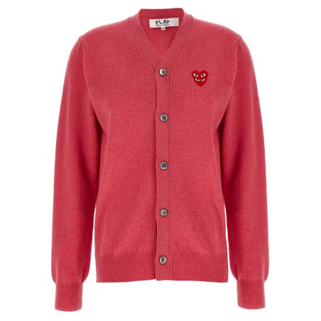 'Double Red Emblem' cardigan