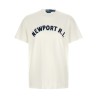 Aged effect patch T-shirt