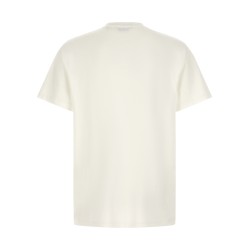 Aged effect patch T-shirt