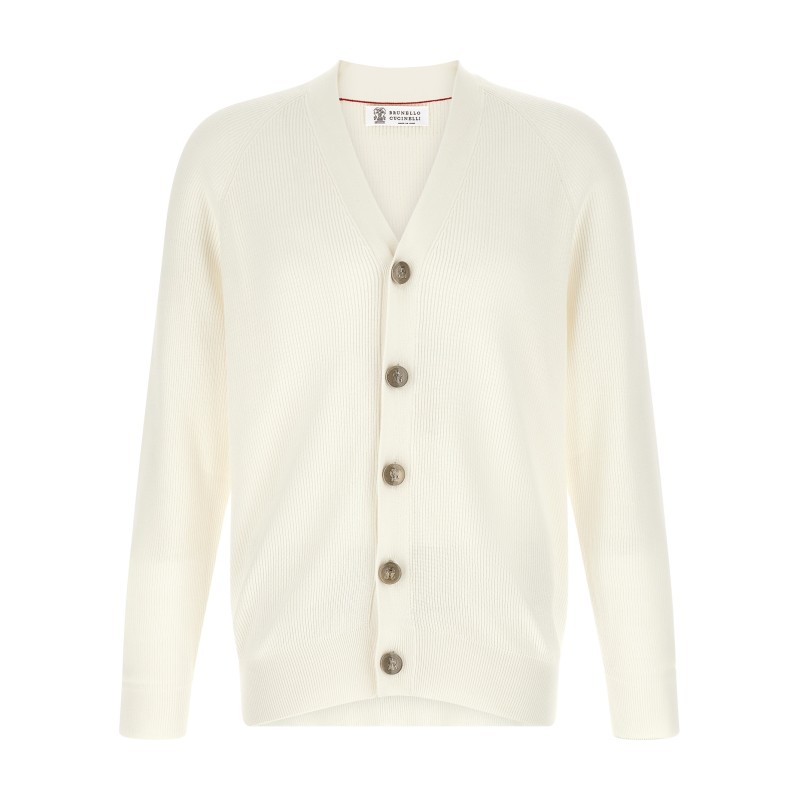 English ribbed cardigan
