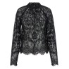 'Black Lace' blouse