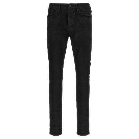 'P001 Black Resin 3/D' jeans