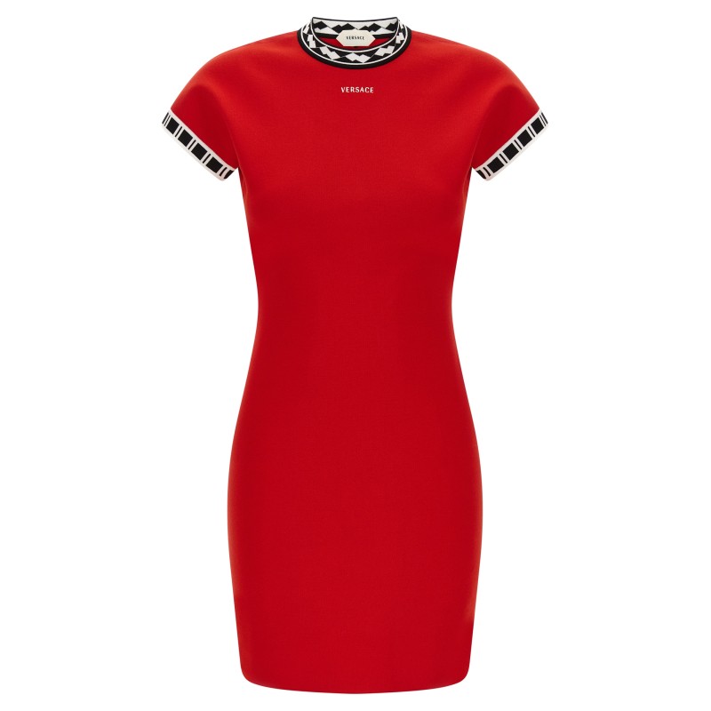 'Versace Logo' dress
