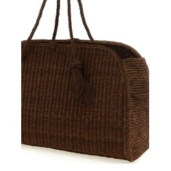 'Le Grand Turismo Raphia' shopping bag