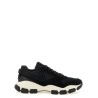 Mesh and suede sneakers
