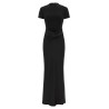 Draped dress
