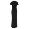 Draped dress
