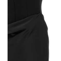 Draped dress