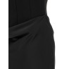 Draped dress