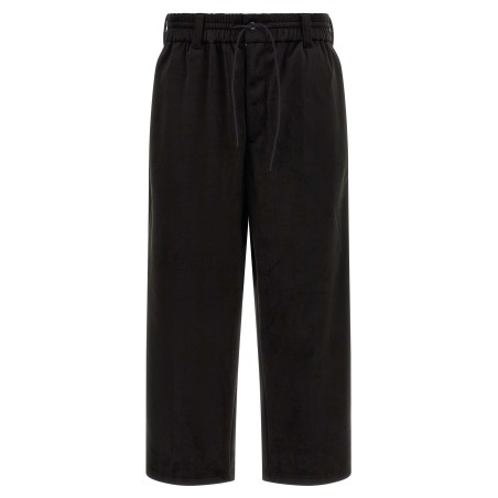 Velvet effect joggers