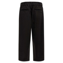 Velvet effect joggers