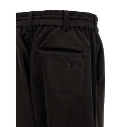 Velvet effect joggers