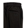 Velvet effect joggers