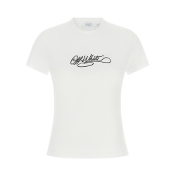 Logo embroidery t-shirt