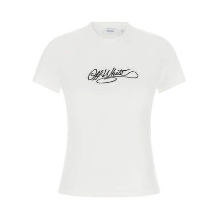 Logo embroidery t-shirt