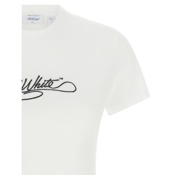 Logo embroidery t-shirt
