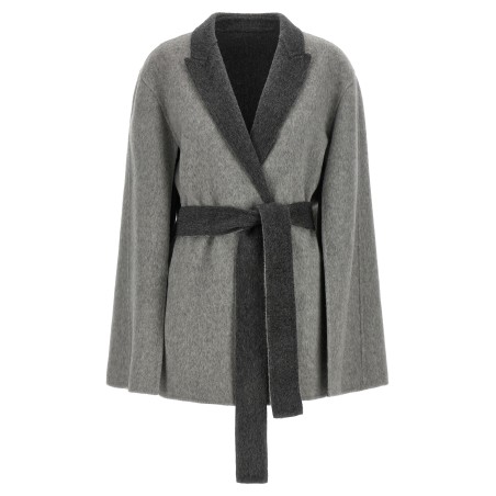 Cardigan with cape sleeves