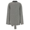 Cardigan with cape sleeves