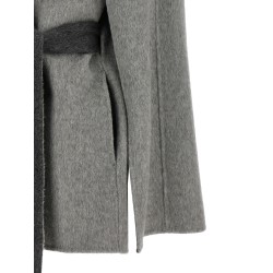 Cardigan with cape sleeves