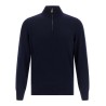 Half-zip sweater