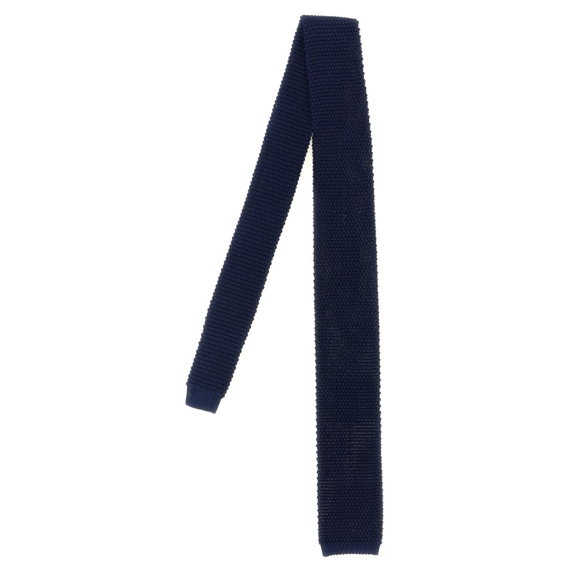 Silk knit tie