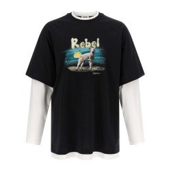 Double layer 'Rebel' t-shirt