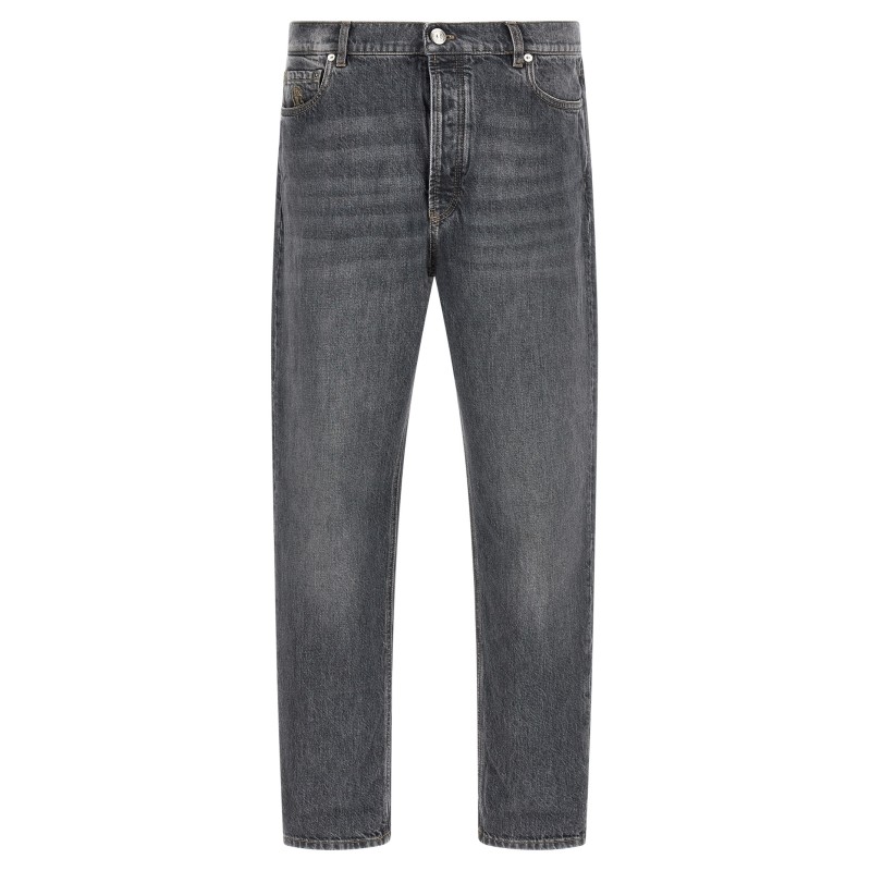 Jeans denim Greyscale