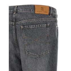 Jeans denim Greyscale