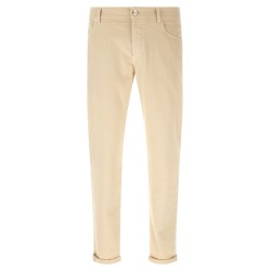 Logo embroidery jeans