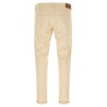 Logo embroidery jeans