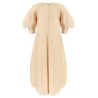 Sculptural sleeve dress