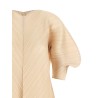 Sculptural sleeve dress