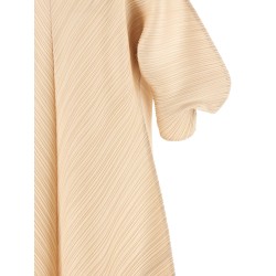 Sculptural sleeve dress