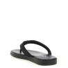 Jacquard thong sandals