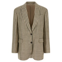 Striped blazer