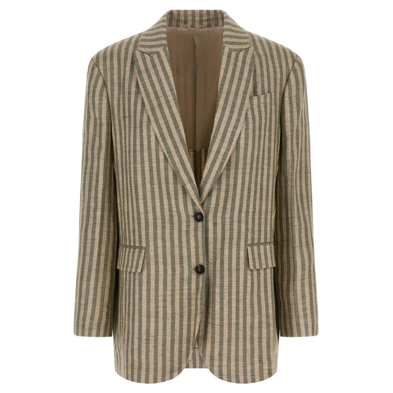 Striped blazer