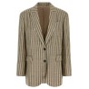Striped blazer