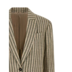 Striped blazer