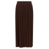 Knitted pleated skirt